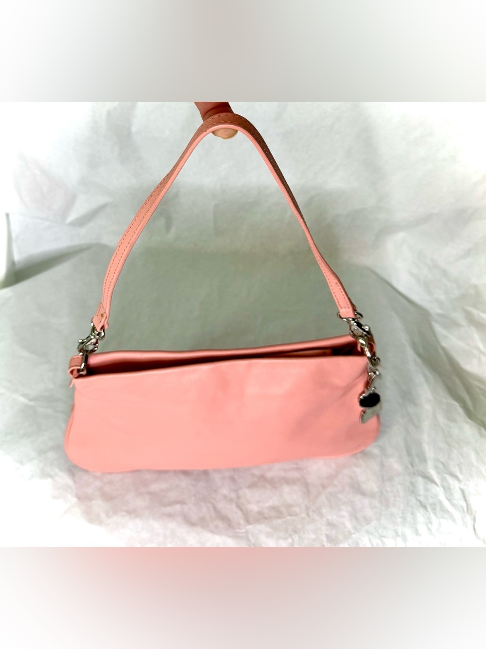 Casual Corner salmon purse